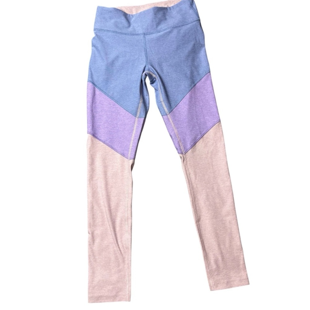 Outdoor Voices 7/8 Springs Legging Lilac Lavender Dahlia Color Block Size Small